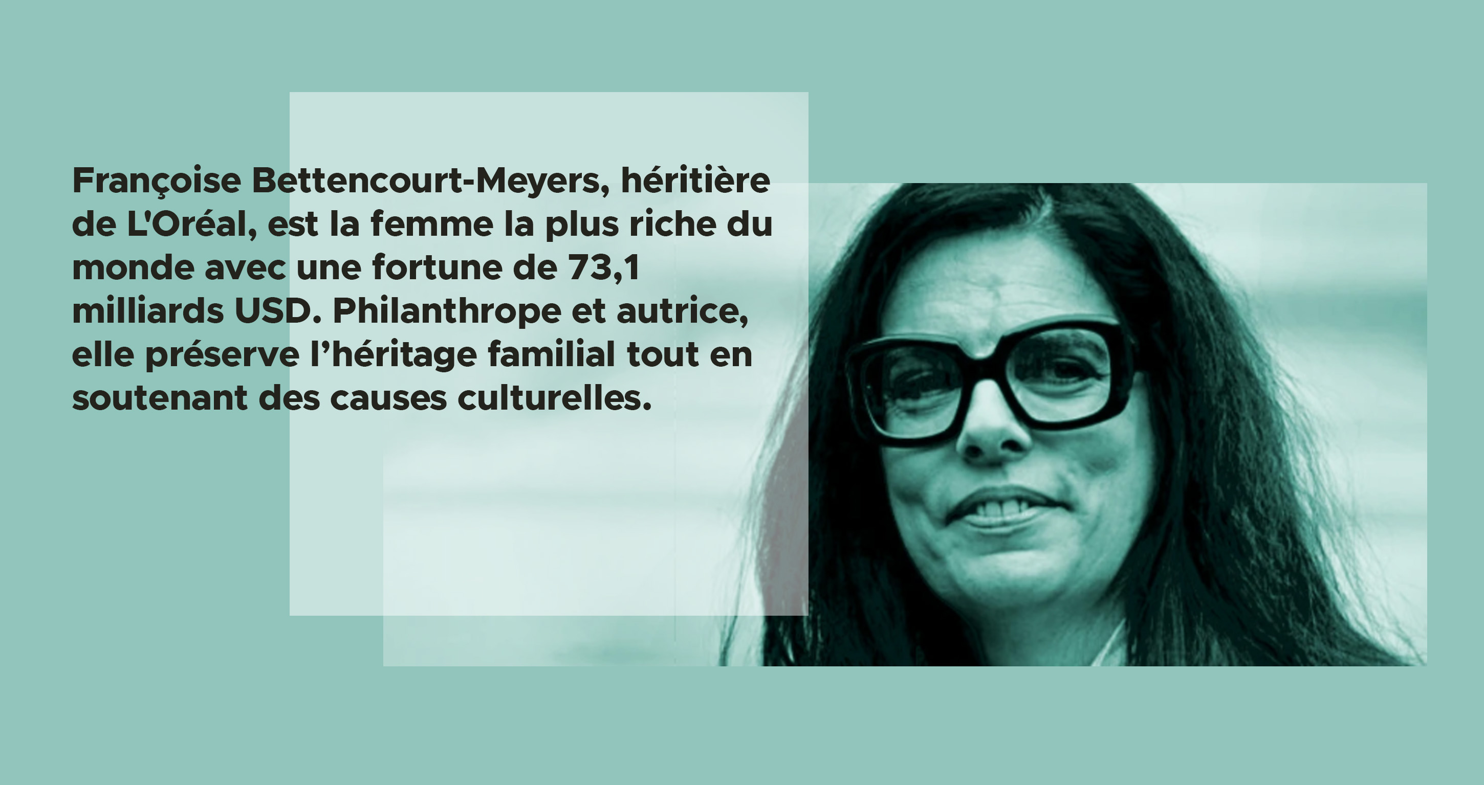 Web Reputation de Françoise Bettencourt Meyers : une fortune de 73,1 milliards USD